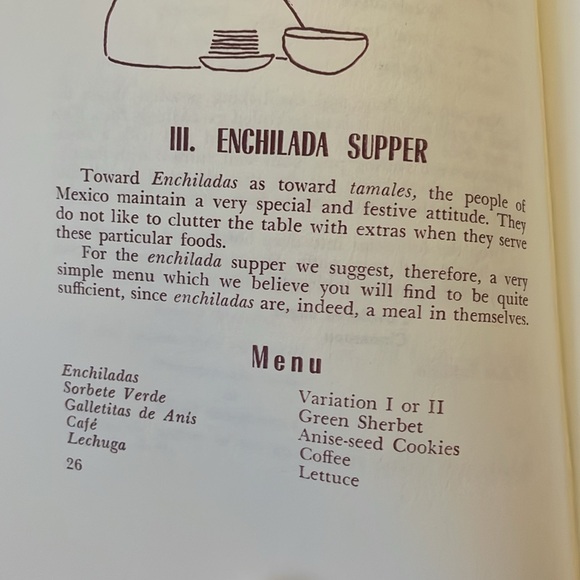 VINTAGE « MEXICAN » COOK BOOK - Picture 8 of 11